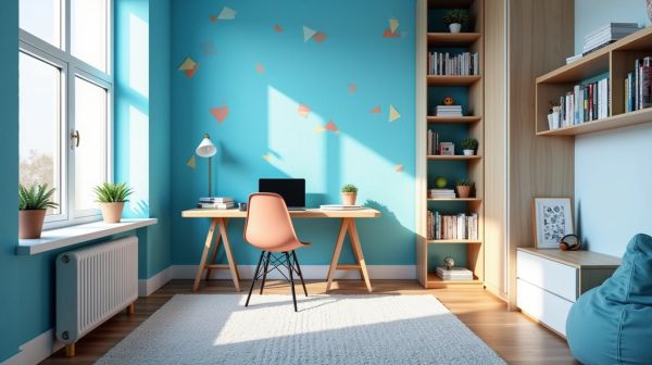 Exprimez votre style avec le papier peint chambre ado