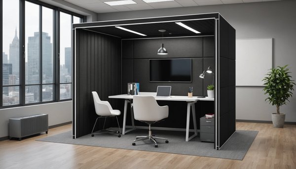 Optimisez votre espace de travail avec une cabine acoustique
